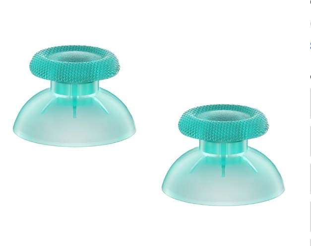 PS5 Dualsense Controller ThumbSticks Clear Emerald Green