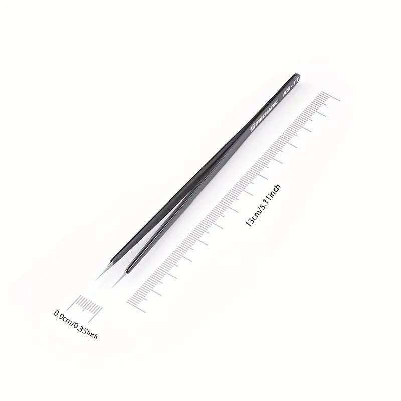 MECHANIC KS-11 Precision Non-Magnetic Hand-Polished Traceline Tweezers