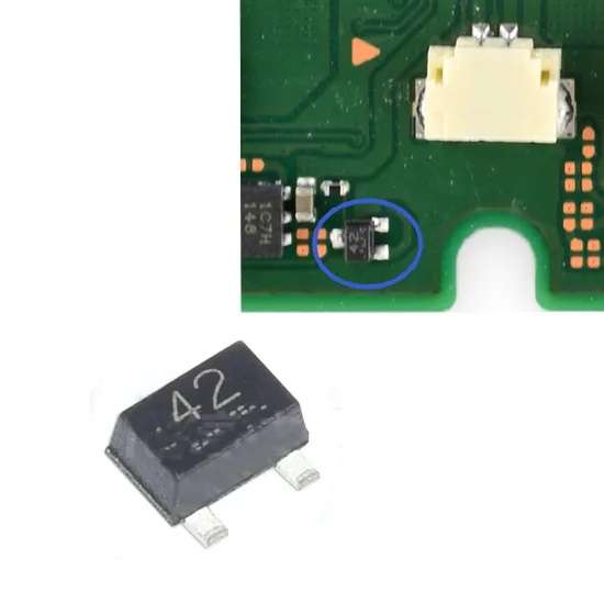 NS Switch + Switch OLED Board Marking 42 Digital transistor SMD