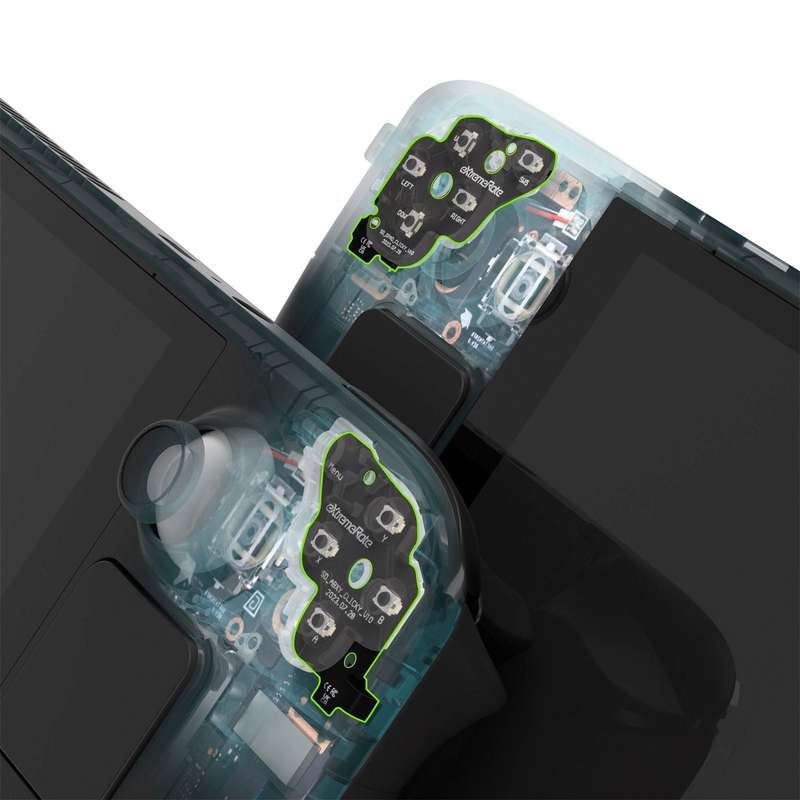 Steam Deck LCD Mod Tactile Clicky Face Kit
