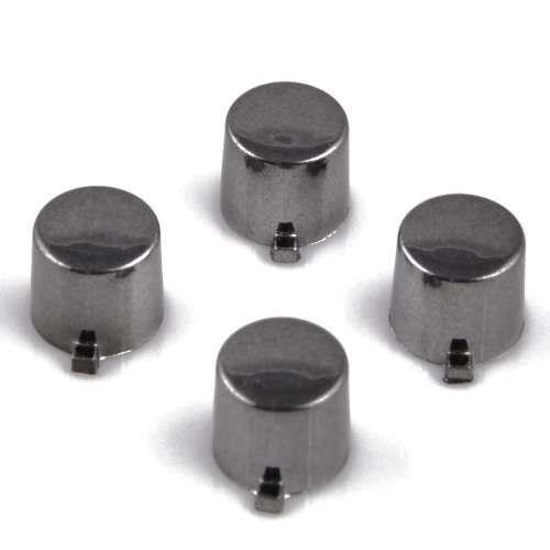 PS4 Controller DS4 Button Set Chrome Gun