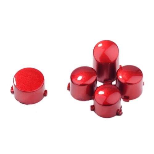 Xbox One Controller Button Set Polished Glossy Red