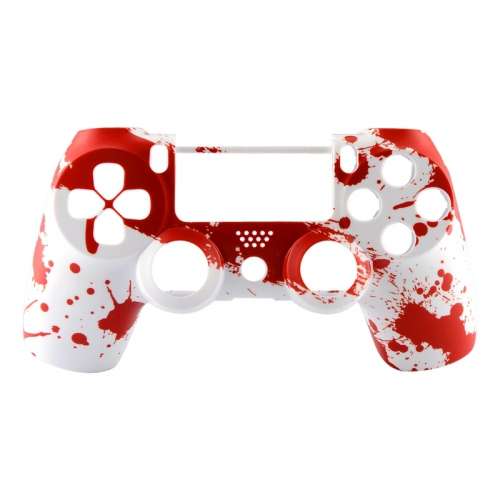 PS4 Dualshock 4 Front Faceplate Art Series Blood Splash