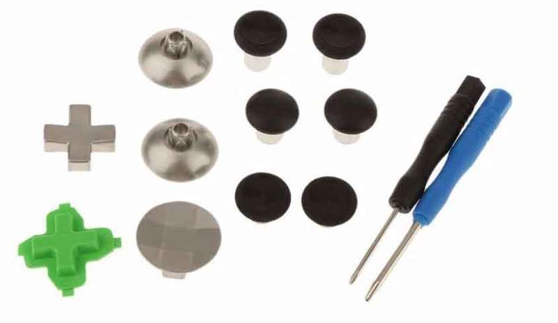 XBOX ONE Controller Professional 11Pcs Metal Adjustable Swap Thumbsticks / Grips and D-Pad Button...