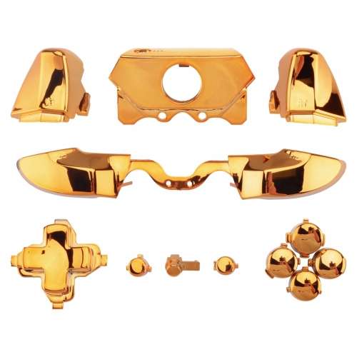 Xbox One Full Button Set Gold For Controllers with a 3.55 Headset Jack