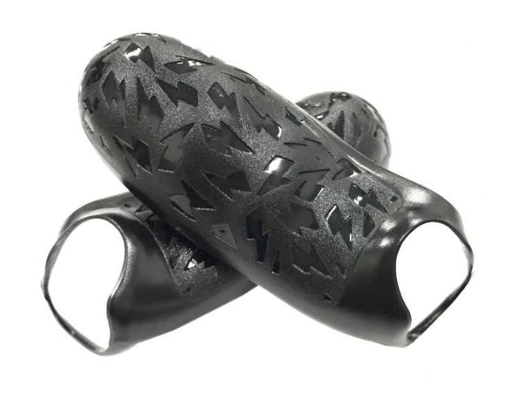 PS4 and PS4 Slim Gamepad Anti-Slip Handle Grips Black