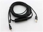 2in1 16Ft 1.5A USB Charging Cable with LED Light
