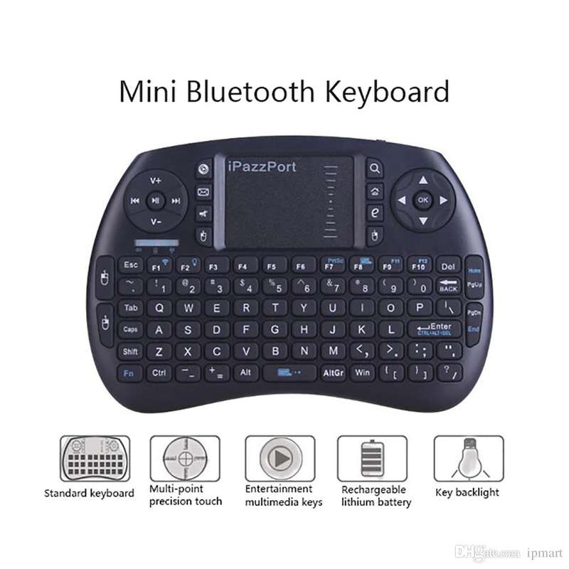 iPazzPort KP-810-21BTL Bluetooth Hand-held Keyboard