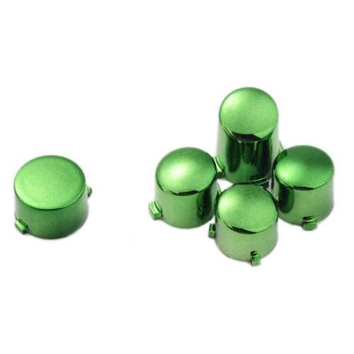 Xbox One Controller Button Set Chrome Green