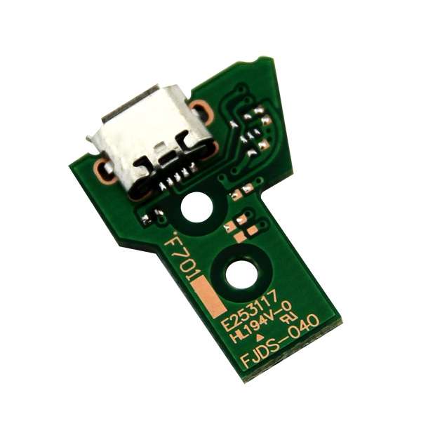 PS4 Dualshock 4 New 12Pin JDS-040 Connector USB LED Charging Board