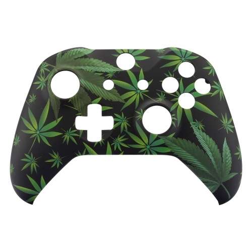 XBOX ONE S Controller Front Faceplate Art Series Soft Touch Greeny