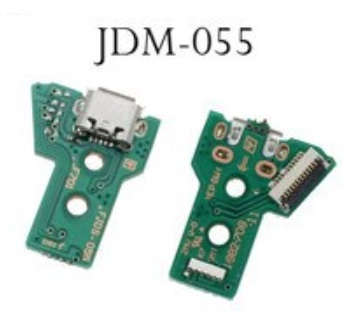 PS4 Dualshock 4 Slim and Pro New 12pin JDS-055 Connector USB LED Charging Board