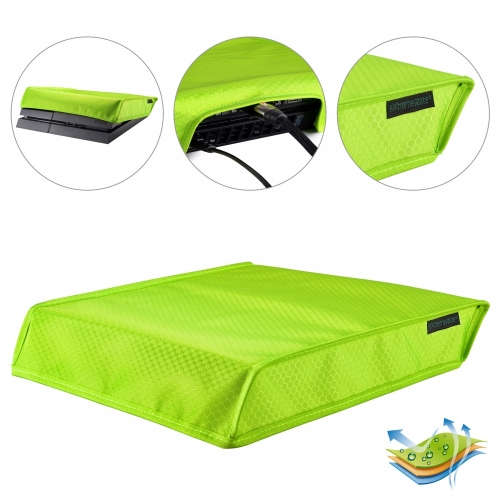 PS4 Console Green Honeycomb Nylon Dust Guard Cover