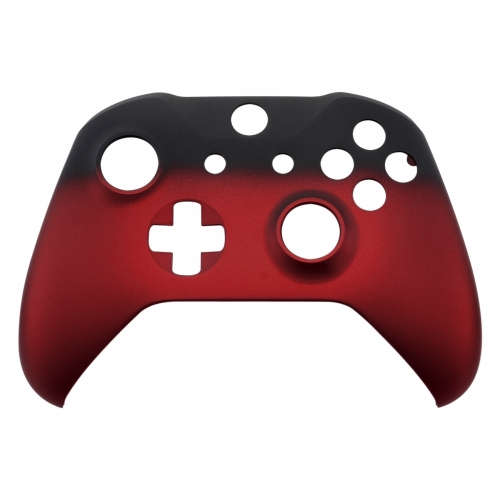 XBOX ONE S Controller Front Faceplate Soft Touch Series Shadow Red