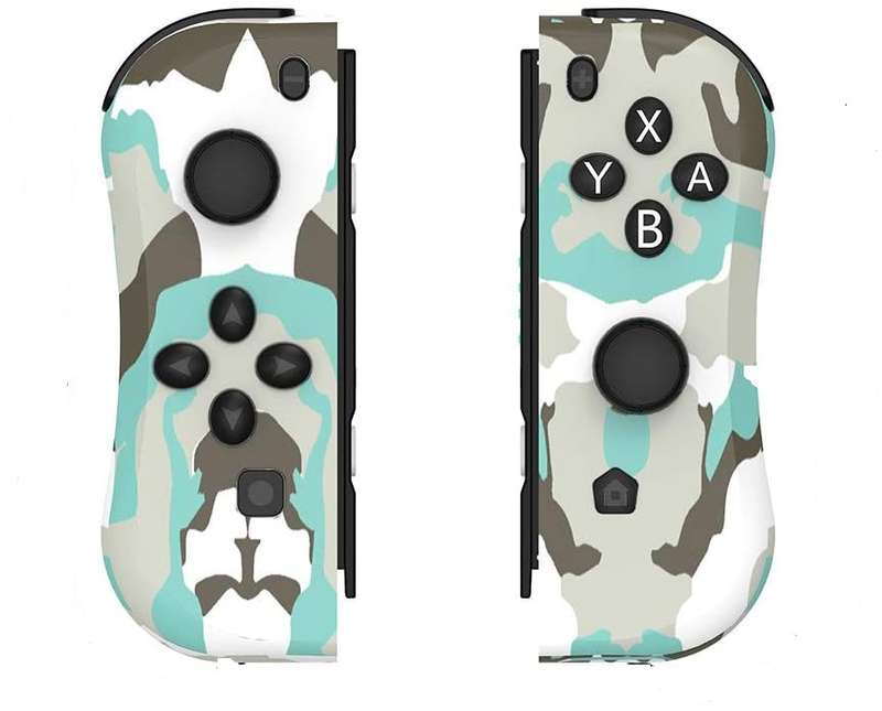Nintendo Switch Left and Right Wireless Joycon Controller Camouflage