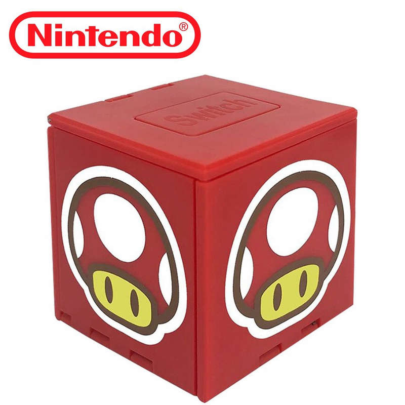 NS Switch 16 Slots Folding Game Cartridge Holder Mario Toad