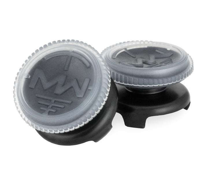 PS4 Controller Raised Thumbsticks FPS Warfare ADS Analog Extenders Transparent / Black