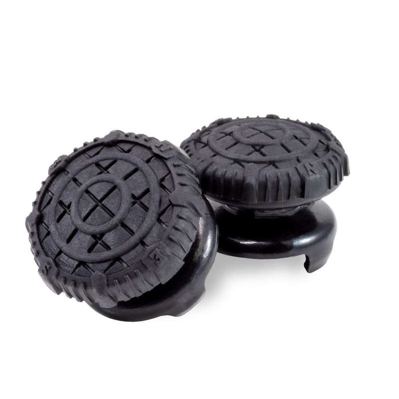 PS4 Controller Raised Thumbsticks FPS Battle Royale Nightfall Analog Extenders Black