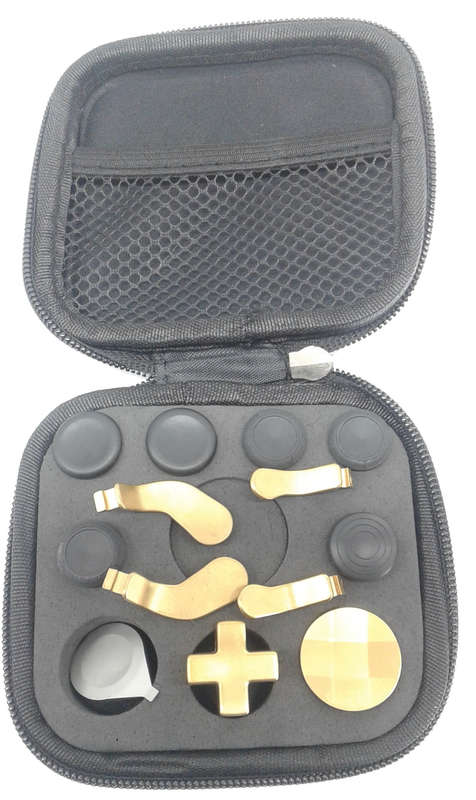 XBOX ONE Elite V2 Controller 12Pcs Magnetic Thumbstick Accessory Paddle Set Gold