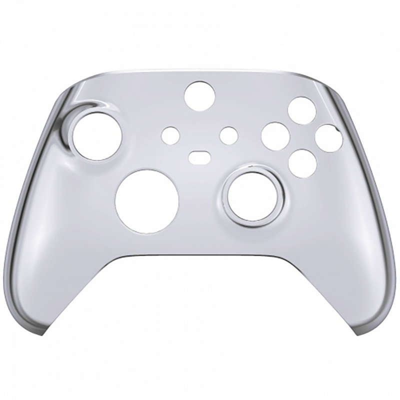 XBOX SERIES S/X Controller Front Faceplate Chrome Series Glossy Chrome Silver