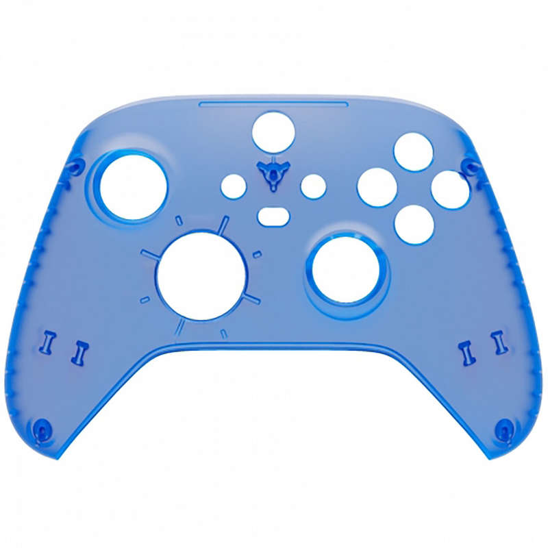 XBOX SERIES S/X Controller Front Faceplate Clear Blue