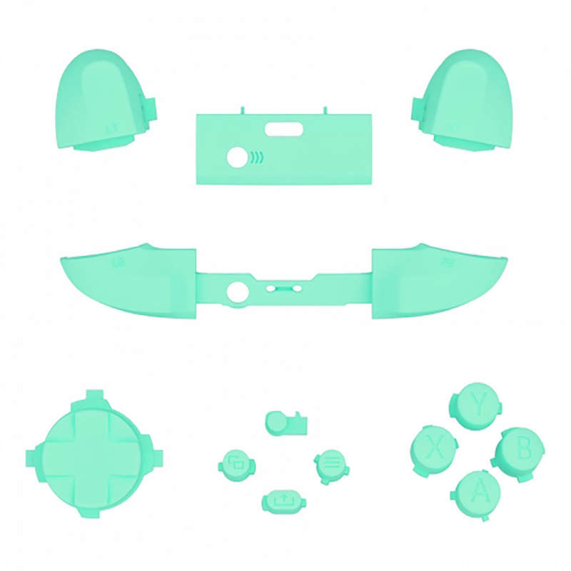 XBOX SERIES S/X Controller Button Set Matt UV Mint Green