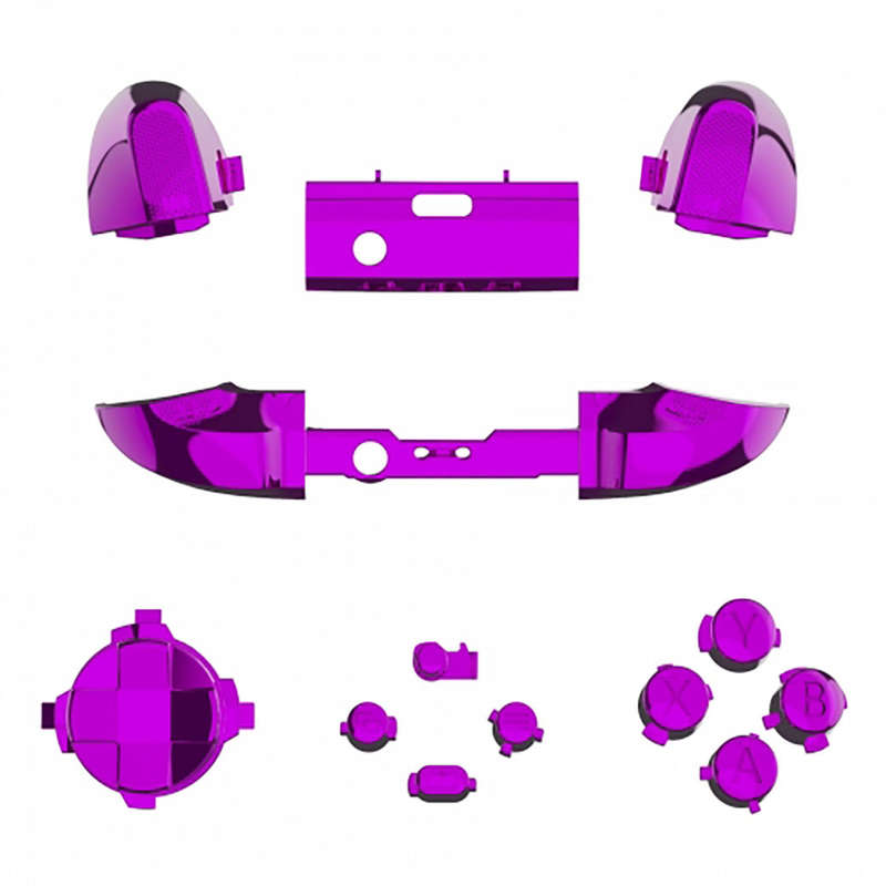 XBOX SERIES S/X Controller Button Set Chrome Purple