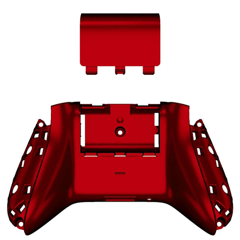 XBOX SERIES S/X Controller Soft Touch Back Shell And Battery Cover Vampire Red