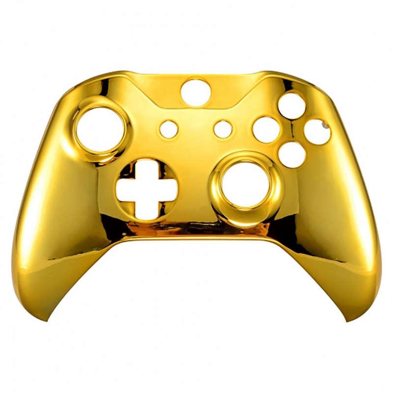 XBOX ONE S Controller Front FacePlate Chrome Series GOLD