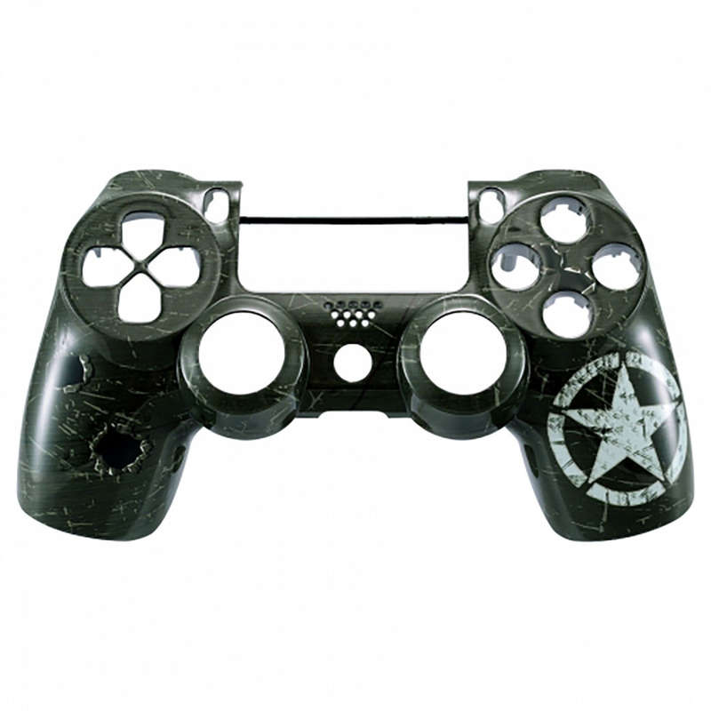 PS4 Dualshock 4 V2 Front Faceplate Art Series Glossy American Missile