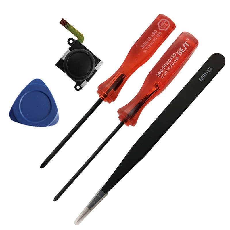 NS Switch 3D Button Analog Stick Thumbstick Replacement KIT