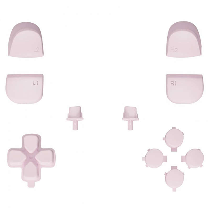 PS5 Dualsense Button Set Matte UV Sakura Pink