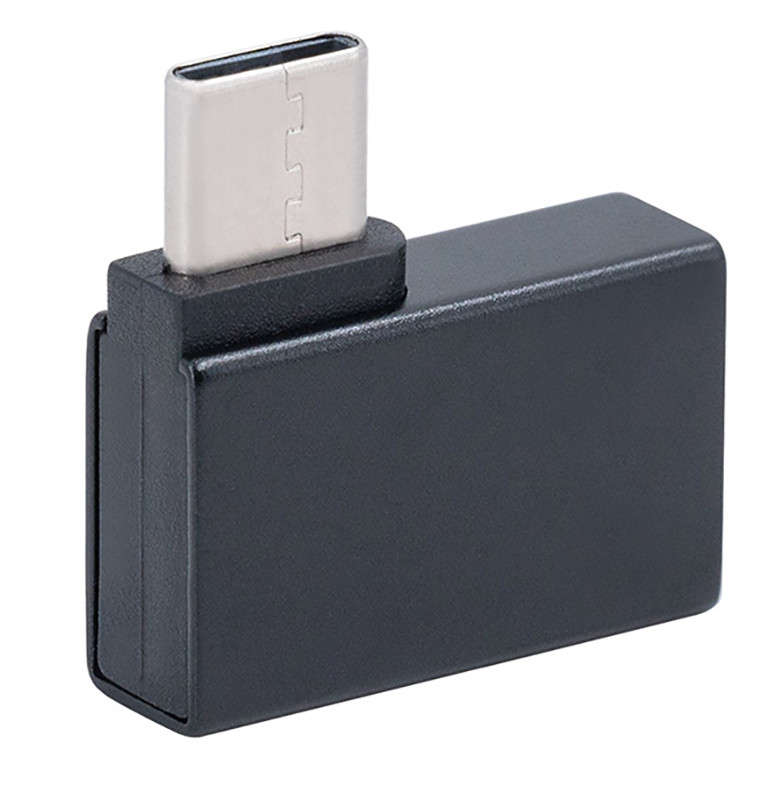 NINTENDO SWITCH 90 DEGREE RIGHT ANGLED USB TYPE C MALE TO USB TYPE A 3.0 FEMALE OTG ADAPTER