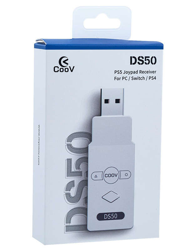 Coov DS50 Adapter to use PS5 Dualsense Controller on PS4/Nintendo Switch/PC
