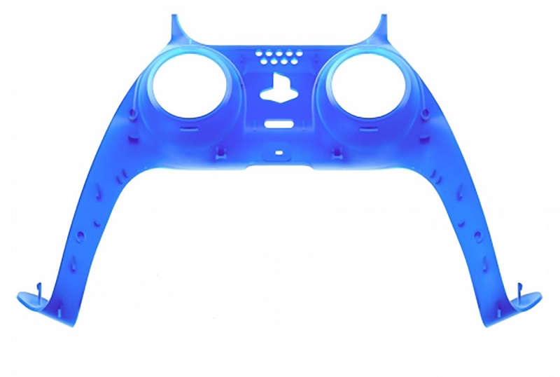 PS5 Dualsense Controller Plastic Trim Clear Blue