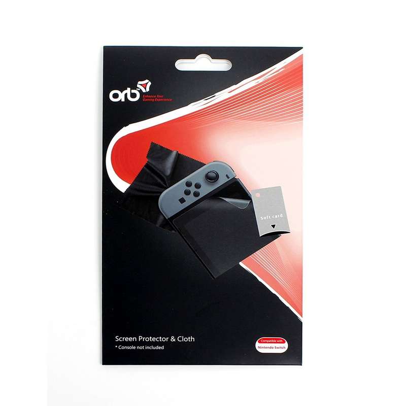 Nintendo Switch ORB Screen Protector and Cloth