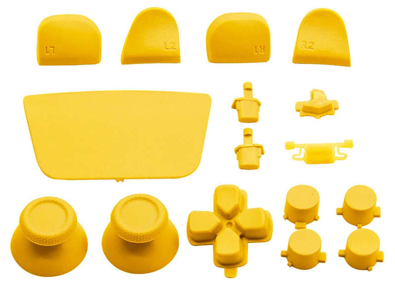 PS5 Dualsense Controller Full Button Solid Yellow