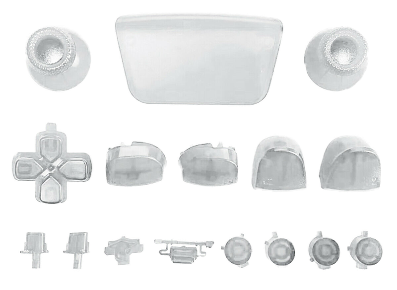PS5 Dualsense Controller Full Button Clear