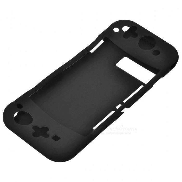 Nintendo Switch Controller Full Protective Soft Silicone Rubber Skin Black