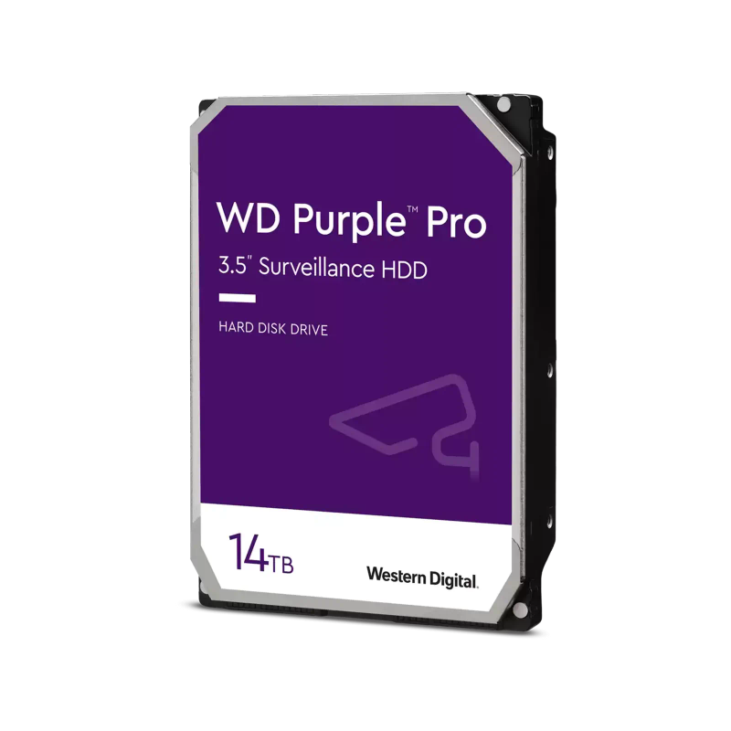 WD Purple Pro AI Surveillance 14TB 3.5&quot; SATA Internal HDD