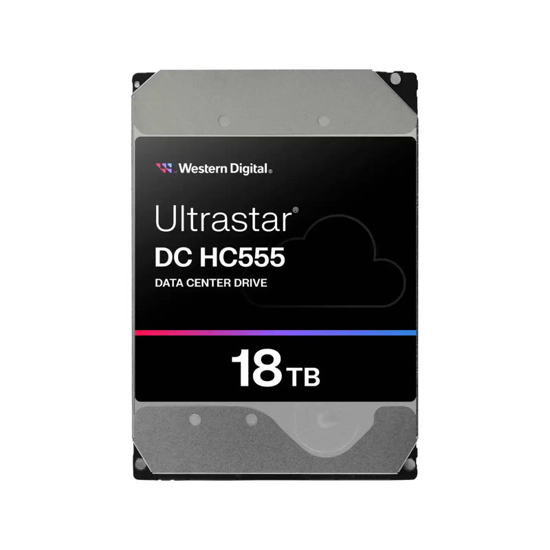 WD Ultrastar HC555 3.5&quot; 18TB SATA Internal HDD