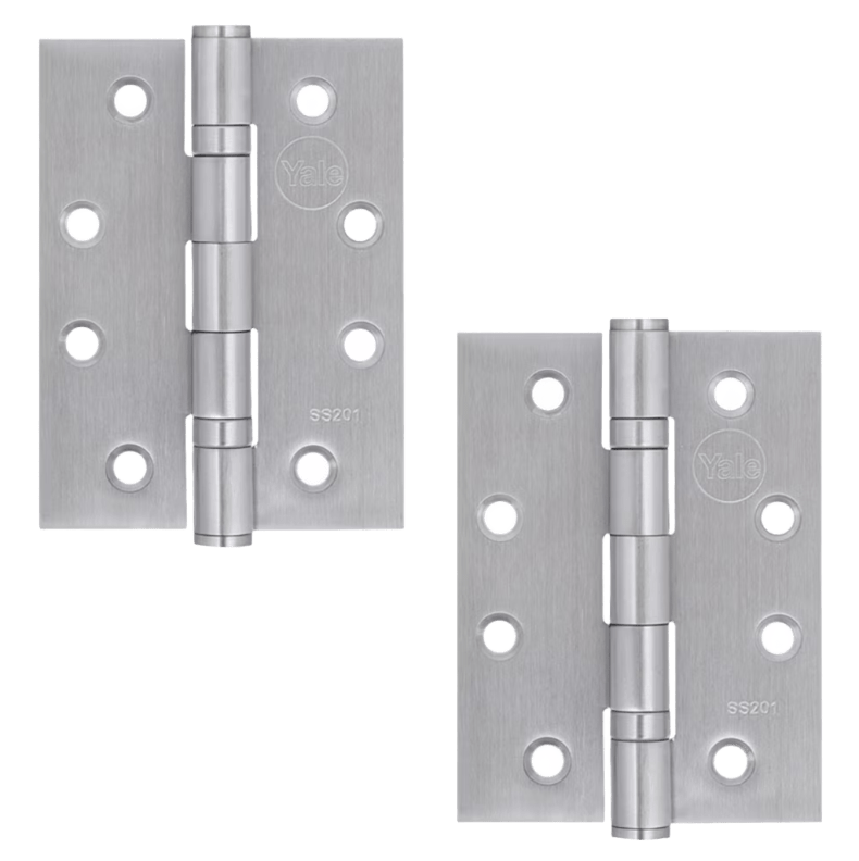 Yale Stainless Steel Butt Hinge - Satin Silver