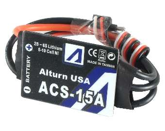 Alturn-USA 15A  Brushless Motor Control ("ACS-15A") - 0.20kg