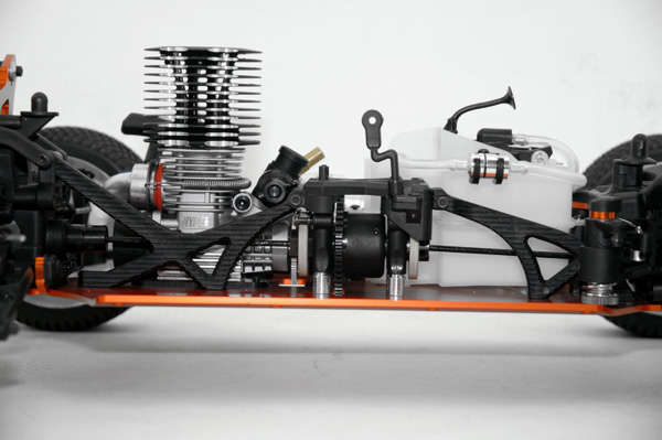 Hyper SS Nitro RTR w/H-2802T & Turbo Plug 14kg servos 2.4G (Blue) ("HB-SS-C28BU") - 5kg