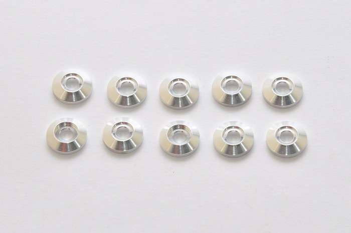HoBao - Alum Collar 3.2x10mm, 10PCS - "87044S - 0.10kg