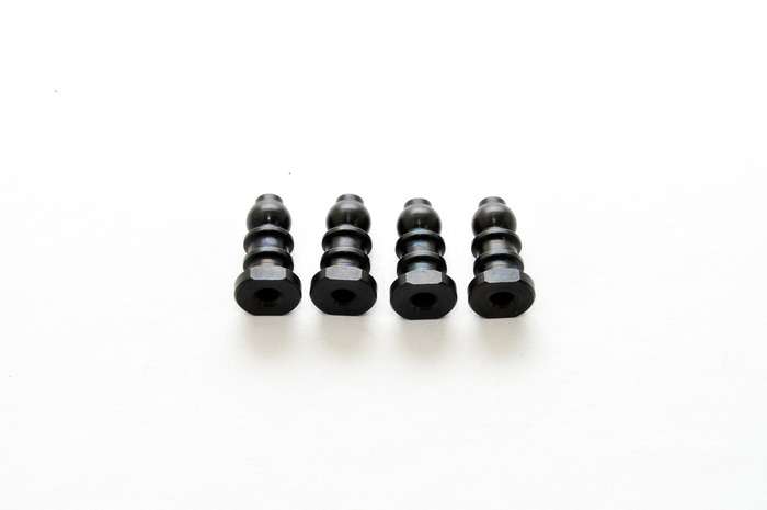 HoBao - SHOCK STEEL BALL END 6.8mm, 4PCS - "89107 - 0.10kg