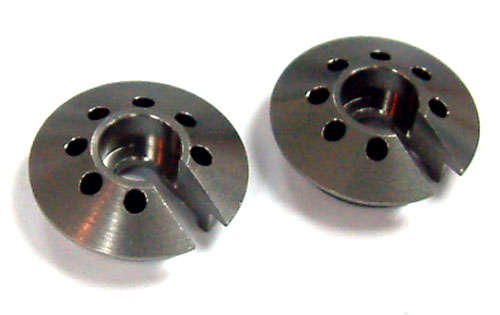 Yeah Racing (#MTX4-016) Front Aluminum Spring Bottom Cap For Mugan Seiki MTX4  - 0.10kg