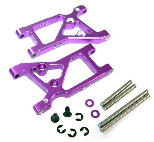 Yeah Racing Hop Ups - (#NRS-002PP) Alloy Rear Lower Arm Set - 0.10kg