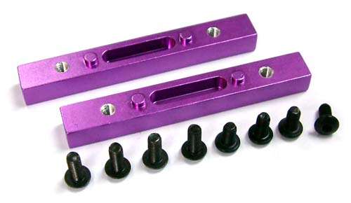 Yeah Racing (#SAV-064PP) Alloy F/R Chassis Mount (PP) For SAVAGE  - 0.20kg