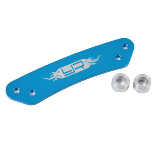 Yeah Racing Aluminum Bumper Plate (BU) for Tamiya TT01 / TT01E / TGS (TT-040BU) - Yeah Racing 0.10kg